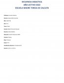 SECUENCIA: JUEGOS DE COOPERACION – OPOSICION