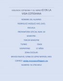 Violencia en la vida cotidiana
