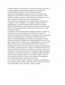 INFLUENCIA DE LA SOCIEDAD SOBRE EL COMPORTAMIENTO