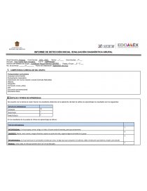 PERFIL GRUPAL INICIAL. Página 1