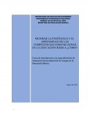 PROGRAMA DE CURSO PROPEDEUTICO MAESTRÍA EN EDUCACIÓN BÁSICA