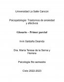 Psicopatología: Trastornos de ansiedad y afectivos