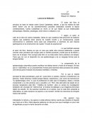 Lectura de Reflexión de la obra de Carlos Castaéda