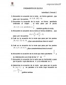 FUNDAMENTOS DE CÁLCULO