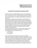 Ensayo de la ética profesional aplicada la ingeniería eléctrica