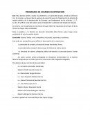 ROGRAMA DE EXAMEN DE OPOSICION