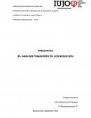 PREGUNTAS (EL ANÁLISIS FINANCIERO EN LOS NEGOCIOS)