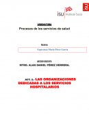 Procesos de los servicios de salud