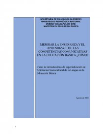 PROGRAMA DE CURSO PROPEDEUTICO MAESTRÍA EN EDUCACIÓN BÁSICA. Página 1