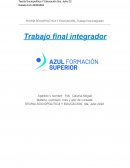 TEORÍA SOCIOPOLÍTICA Y EDUCACIÓN. 5ta. Julio 2022