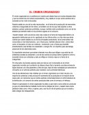 El crimen organizado