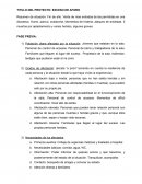 PROYECTO: EXCESO DE AFORO