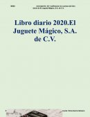Actividad Codificación de cuentas del libro diario de El Juguete Mágico, S.A. de C.V
