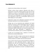 Foro Módulo IV ¿Explicar las culturas de Bajo y Alto Contexto?