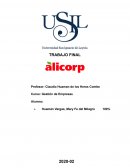 GESTIÓN DE EMPRESAS- ALICORP
