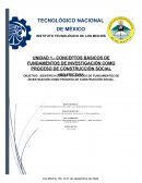 Fundamentos de la investigación. Unidad 1