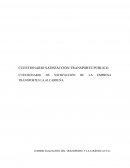 CUESTIONARIO SATISFACCIÓN EMPRESA DE TRANSPORTE TAREA 1 CTL