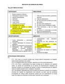 PROYECTO DE BOSQUE DE POMAC TALLER FIBRAS NATIVAS