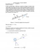 Examen de Control Avanzado - Unidad II Masa de la esfera