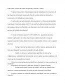 Política para el Sistema de Gestión de Seguridad y Salud en el Trabajo