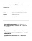 Ensayos entrenamiento niños