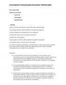 Crisis ambiental “Comiendo papas fritas baratas”