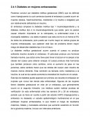 Diabetes en mujeres embarazadas