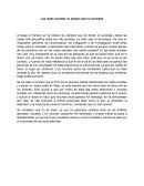 Las redes sociales un peligro para la sociedad