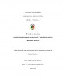 Análisis filosófico desde la perspectiva de Philip Ball en su libro: “El instinto musical”