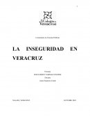 LA INSEGURIDAD EN VERACRUZ