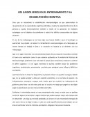 LOS JUEGOS SERIOS EN EL ENTRENAMIENTO Y LA REHABILITACIÓN COGNITIVA