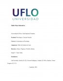 Taller Psico Educativo