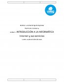 Internet y sus servicios