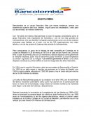 BANCOLOMBIA RESEÑA