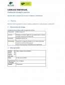 Ejercicio sobre La importancia de tener un Objetivo y Planificación