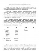 EVALUACION DIAGNOSTICA DEL GRUPO DE 1 Y 2