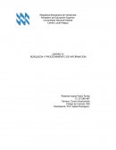 UNIDAD IV BÚSQUEDA Y PROCESAMIENTO DE INFORMACIÓN