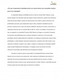 Identidad y percepción social