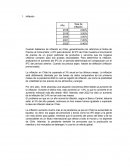 La inflación en Chile