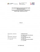 PROYECTO DE SERVICIO COMUNITARIO Institucional