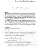 Proceso de Moldeo y Colado de Plástico