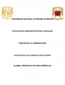 ESTRATEGIAS DE COMUNICACIÓN INTERNA