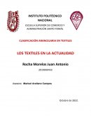 CLASIFICACIÓN ARANCELARIA EN TEXTILES