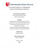 Marco jurídico internacional y nacional sobre la violencia de género