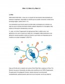 Web 1.0, Web 2.0 y Web 3.0