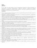 Funciones de dirección general