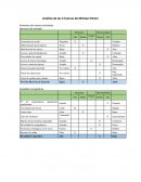 Análisis de las 5 fuerzas de Michael Porter Amenaza de nuevos entrantes