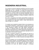 Ingeneria industrial opinion