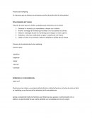 Proceso del marketing
