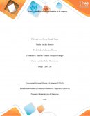 Análisis del proceso logístico de la empresa